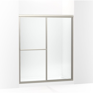 S572115G05N Deluxe Shower Door - Sliding Shower Door - Nickel S572115G05N Deluxe Shower Door - Sliding Shower Door - Nickel