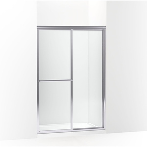 S572116G05S Deluxe Shower Door - Sliding Shower Door - Silver S572116G05S Deluxe Shower Door - Sliding Shower Door - Silver