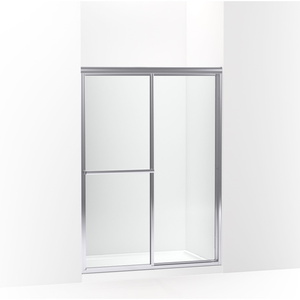 S572114G05S Deluxe Shower Door - Sliding Shower Door - Silver S572114G05S Deluxe Shower Door - Sliding Shower Door - Silver