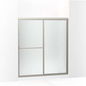 S572113G10N Deluxe Shower Door - Sliding Shower Door - Nickel