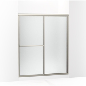 S572115G10N Deluxe Shower Door - Sliding Shower Door - Nickel S572115G10N Deluxe Shower Door - Sliding Shower Door - Nickel