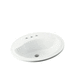 Sterling S4420040 White Self Rimming Bathroom Sink
