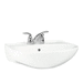 Sterling S4461240 White Pedestal Basin