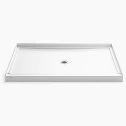  Guard + Single Threshold 48'' and Larger Shower Base - White