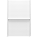 Sterling S725228000 White Shower Wall Kit