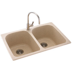 Double Bowl Kitchen Sink 33'' x 22'' x 10-1/2'' Double Bowl Kitchen Sink 33'' x 22'' x 10-1/2''