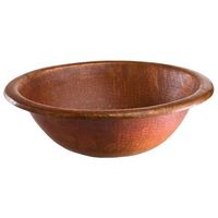  Alder Self Rimming Bathroom Sink - Fired Copper