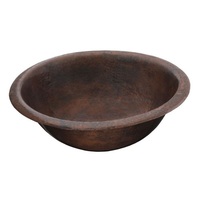 Self-Rimming Bathroom Sink 15-1/2   x 5