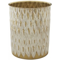  Pavone Waste Basket Bathroom Accessory - Brass / Nickel