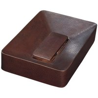  Texcoco Vessel Style Bathroom Sink - Black Copper