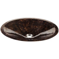  Puebla Vessel Style Bathroom Sink - Black Nickel