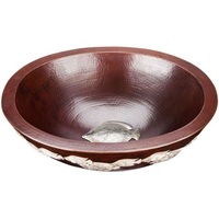  Altamira Vessel Style Bathroom Sink - Black Copper