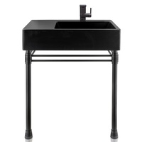  Escondido Console Bathroom Sink - Matte Black