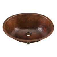  Uruapan Undermount Style Bathroom Sink - Black Copper