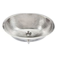  Uruapan Undermount Style Bathroom Sink - Hammered Nickel