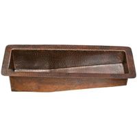  Paz Dual Mount Bar Sink - Black Copper