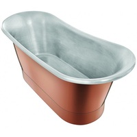  Coba Unique Size Soaking Tub - Hammered Copper