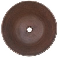  Beech Vessel Style Bathroom Sink - Black Copper