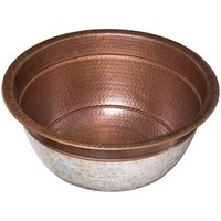  Capri Vessel Style Bathroom Sink - Antique Copper