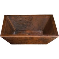  Tonala Vessel Style Bathroom Sink - Black Copper