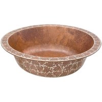  Florence Vessel Style Bathroom Sink - Fired Copper