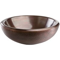  FLW Vessel Style Bathroom Sink - Antique Copper