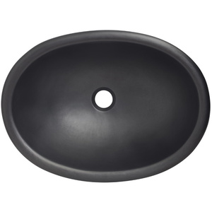 T2OMB Huacana Undermount Style Bathroom Sink - Matte Black