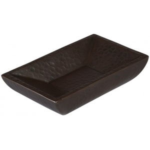 TAHBC4 Soap Dish Bathroom Accessory - Hammered Black Copper