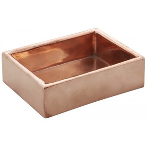 TASRG1 Soap Dish Bathroom Accessory - Smooth Rose Gold