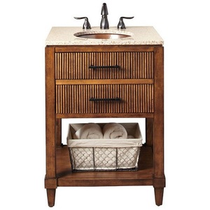 TBV3424 Laja Up to 24" Bathroom Vanity - Black Copper