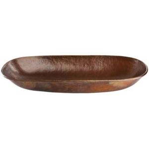 TOFB Zen Vessel Style Bathroom Sink - Black Copper