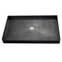  Single Threshold Up To 42" Shower Base - Grey