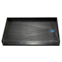  Single Threshold 48'' and Larger Shower Base - Grey