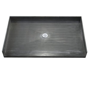 T3842CBFPVC Single Threshold 48'' and Larger Shower Base - Grey T3842CBFPVC Single Threshold 48'' and Larger Shower Base - Grey