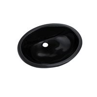  Rendezvous Undermount Style Bathroom Sink - Ebony