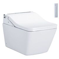  SW One Piece Toilet - Cotton / Matte Silver