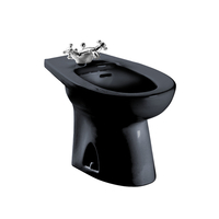  Piedmont Over The Rim Style Bidet - Ebony