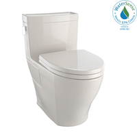  Legato One Piece Toilet - Bone