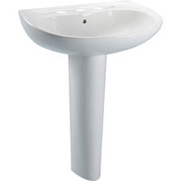  Prominence Pedestal Bathroom Sink - Cotton