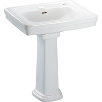 Pedestal Bathroom Sink 24'' x 19'' x 34-3/8''