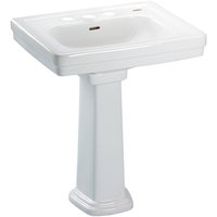 Pedestal Bathroom Sink 24'' x 19'' x 34-3/8''