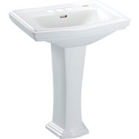 Pedestal Bathroom Sink 34-5/8 x 27 x 19-5/8