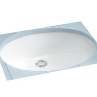  Reliance Commercial Undermount Style Bathroom Sink - Cotton