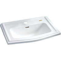  Clayton Self Rimming Bathroom Sink - Cotton