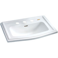Self-Rimming Bathroom Sink 25'' x 18-1/4''