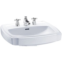 Guinevere Pedestal Bathroom Sink - Cotton
