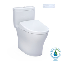  Aquia IV One Piece Toilet - Cotton White