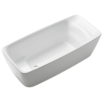  Flotation Unique Size Soaking Tub - Gloss White