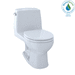 TOTO TMS853113E01 Cotton One Piece Toilet