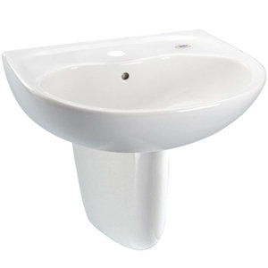 TLHT241G01 Supreme Wall Hung Bathroom Sink - Cotton